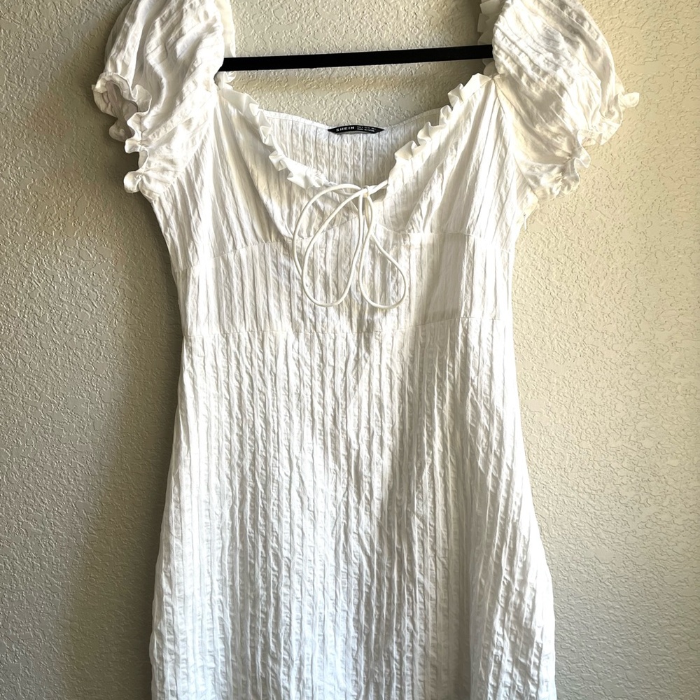 SHEIN Women’s Summer Boho Off Shoulder Midi Dress S Small